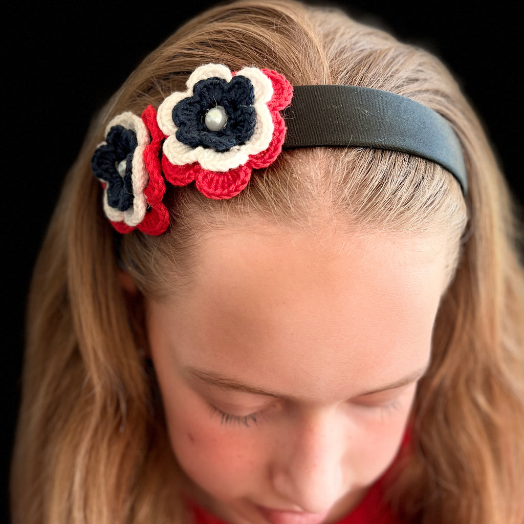 Diadem med blomster - 17.mai